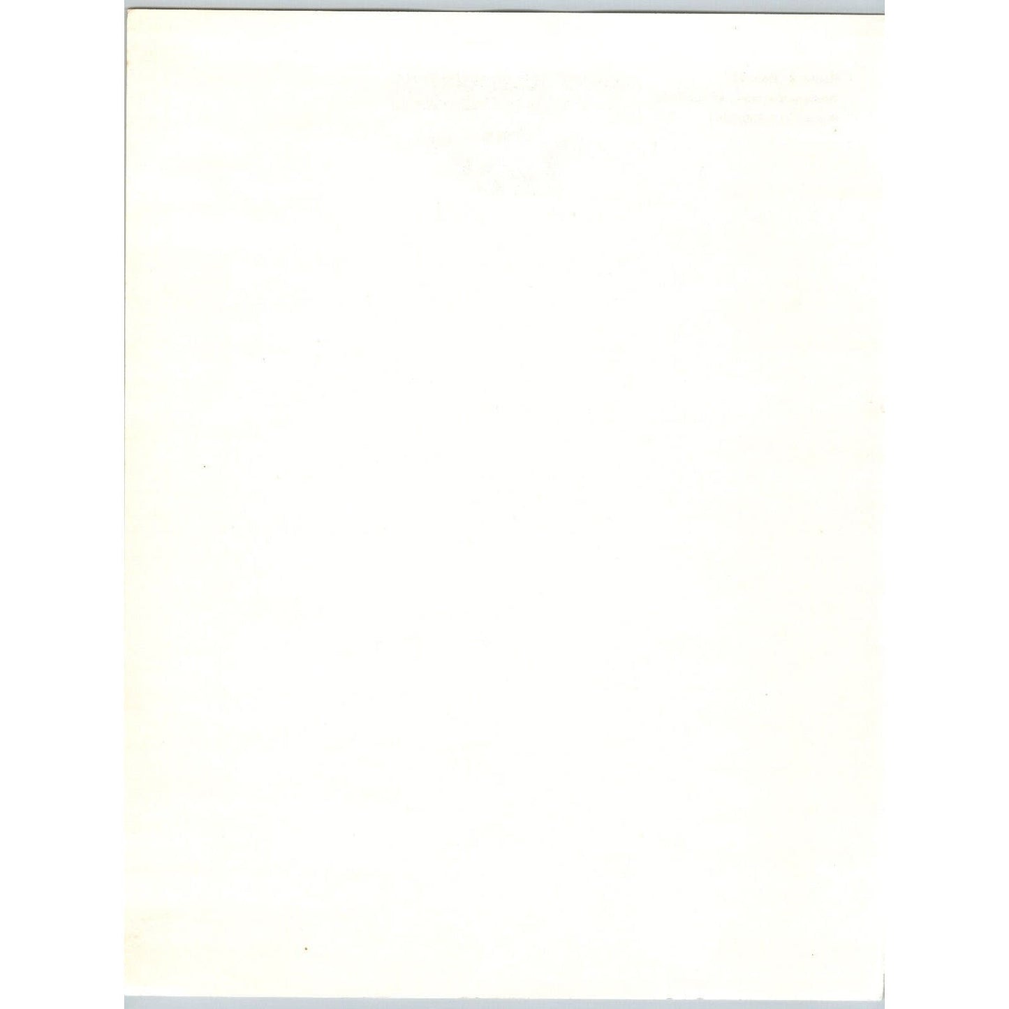 Franzen Bros. Circus Letterhead c1974-80's Amherst Junction, WI Scarce