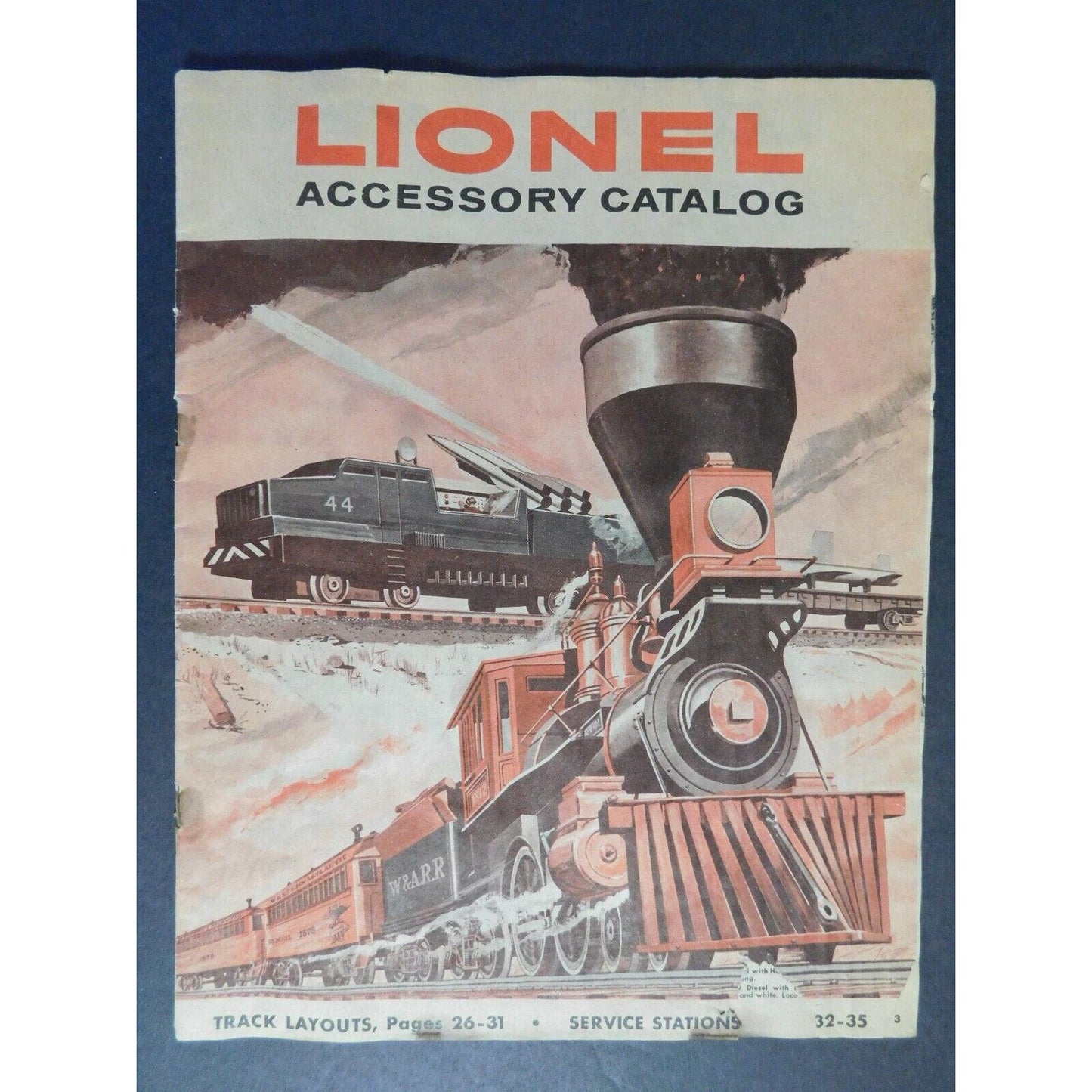 Original 1959 Lionel Trains Accessory Catalog 35pgs. Gary Nelson Coll.