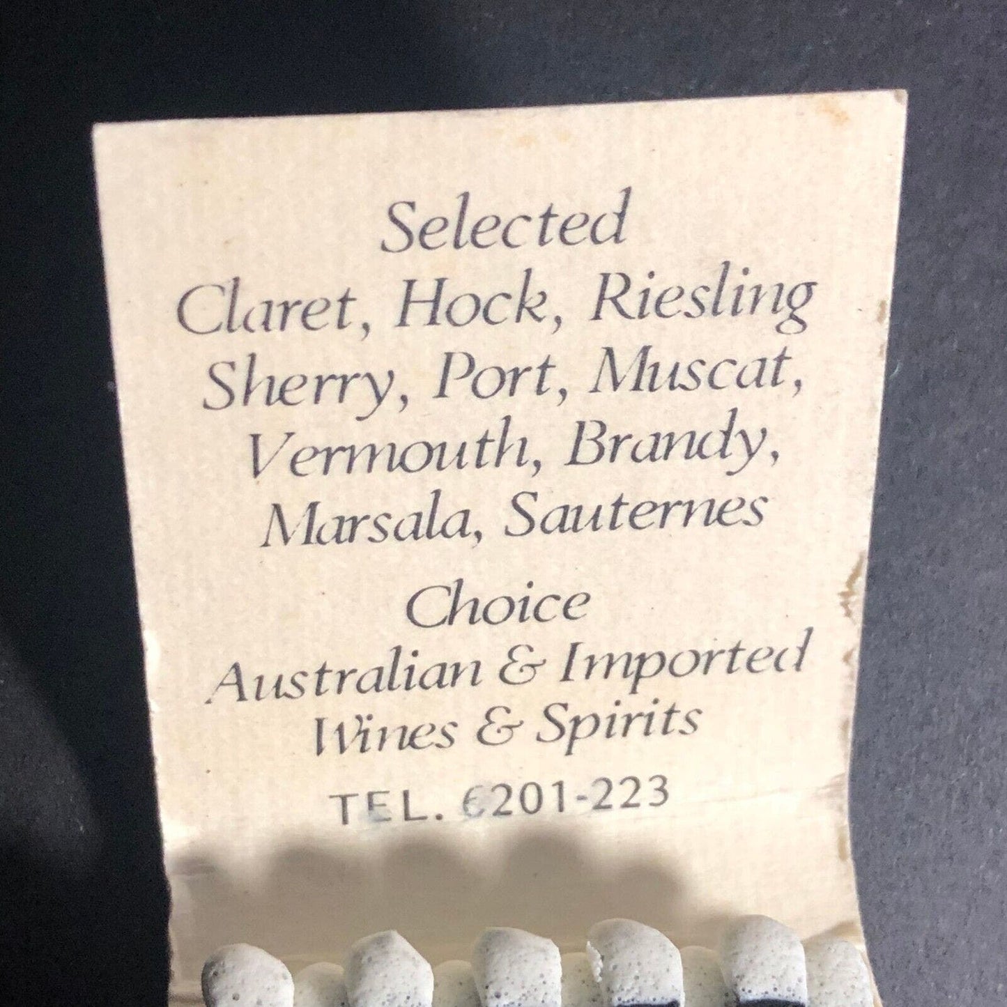 Horsley Cellars Beer Wine Horsley Park Australia c1968-73 Full 20-Strike Scarce