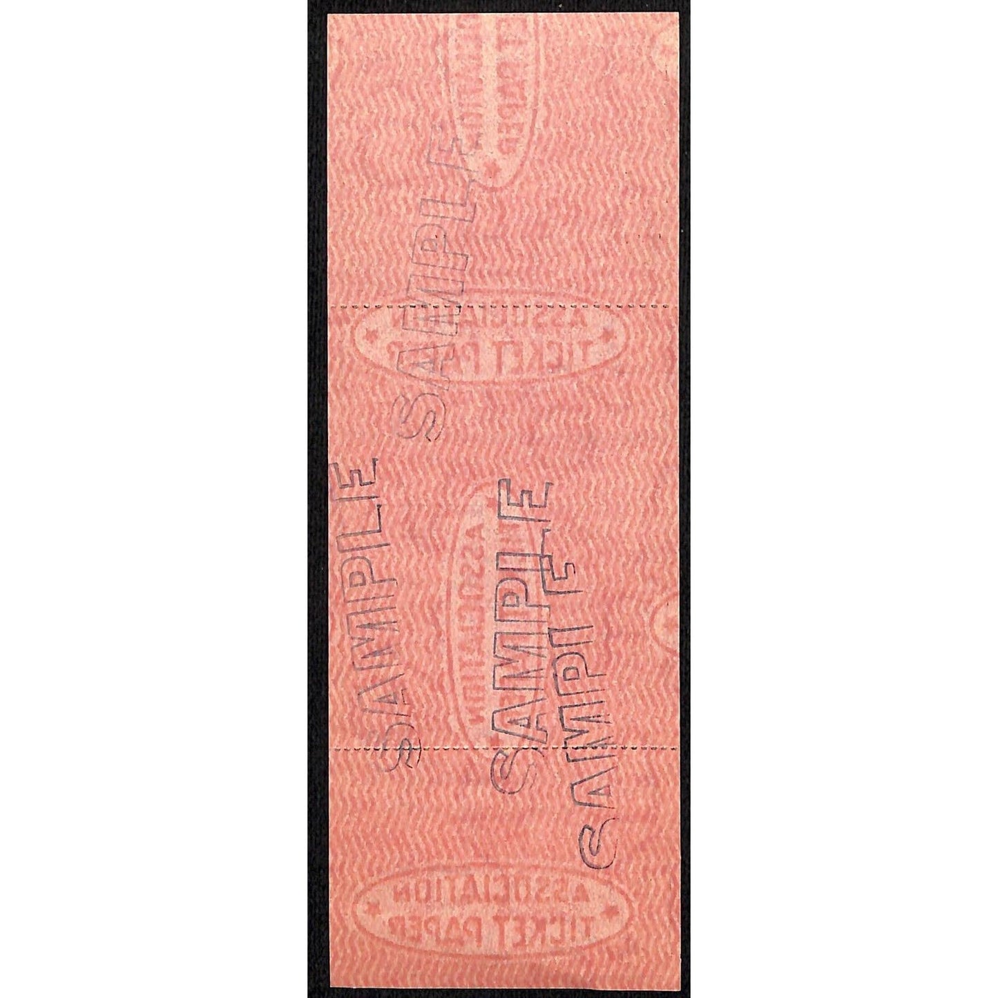 New York Central Railroad RR Canada Unused SAMPLE Excursion Ticket c1967 #49321