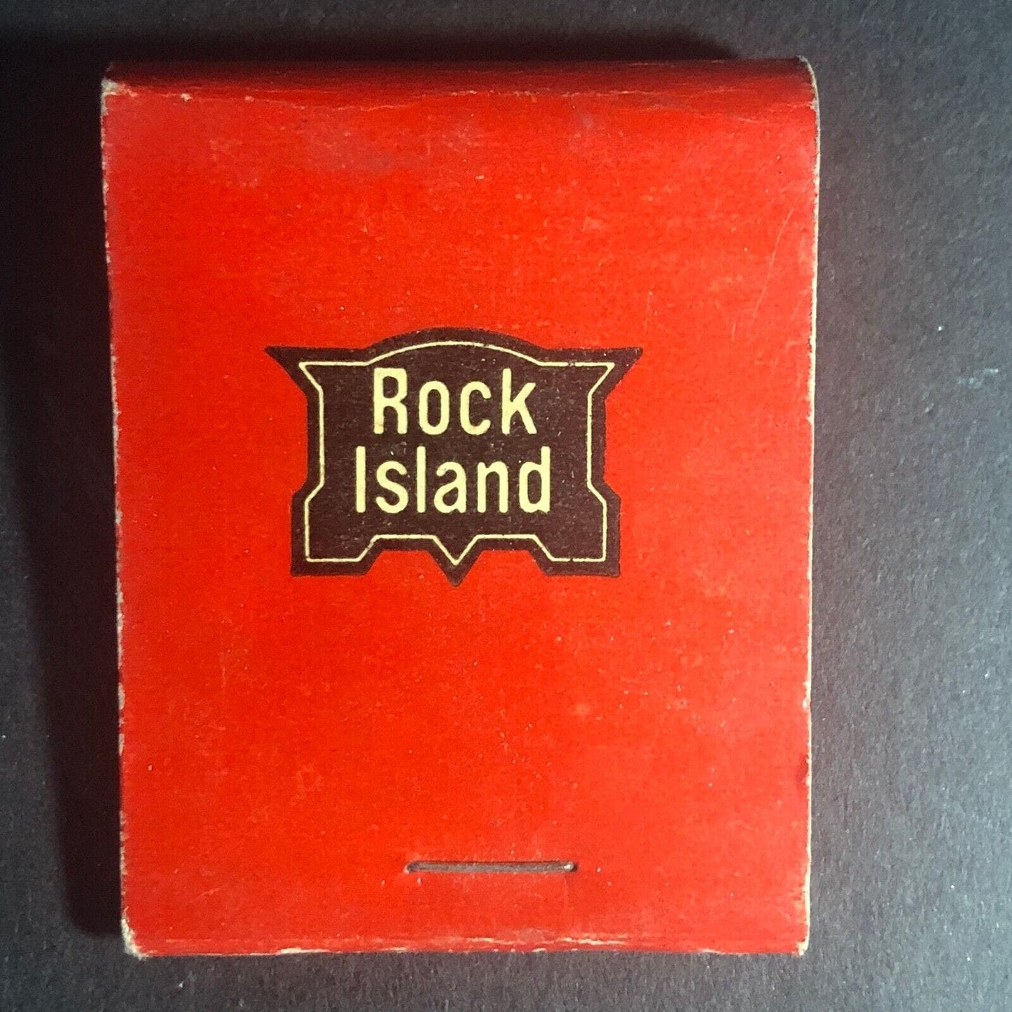 Rock Island Railroad Full 20-Strike Matchbook c1930's-40's