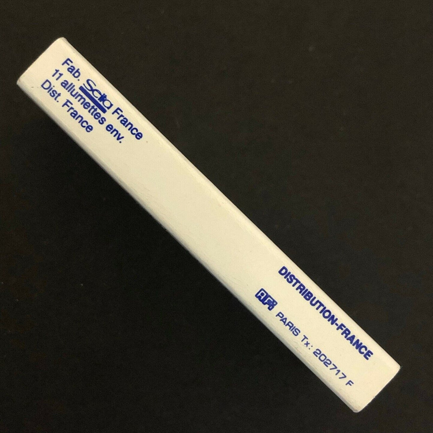 c1970's-80's Wooden Matchbox Matchbook - Tonic Hotel - Paris