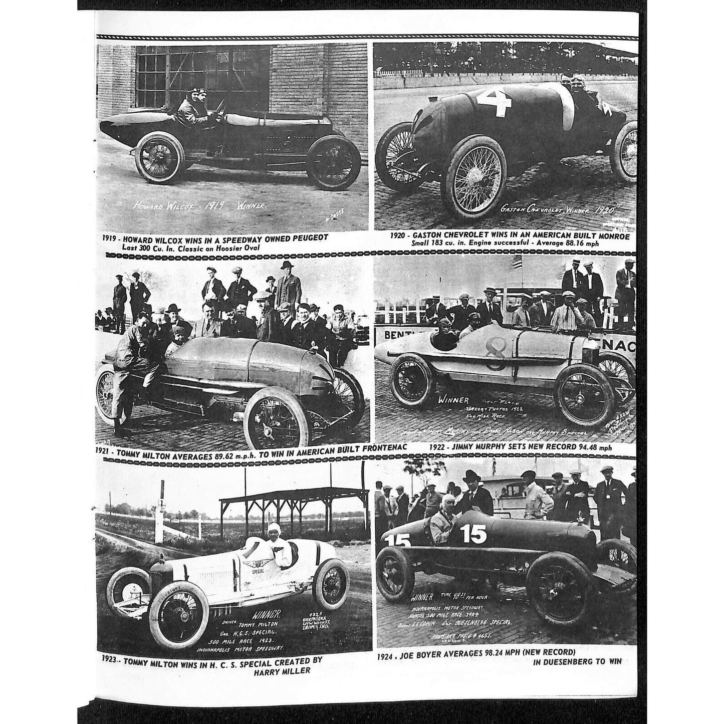Scarce May 30 1966 CRA Auto Racing Program "Salute To Indianapolis" Ascot Park