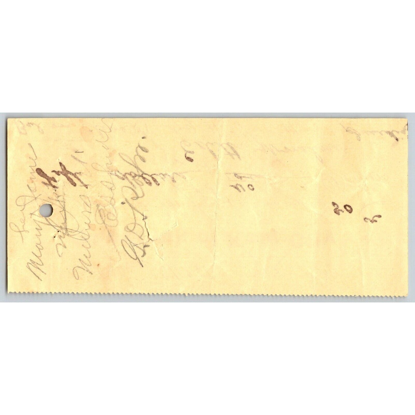 Kaw City, OK Territorial 1905 Bank of Kaw City Check - Scarce