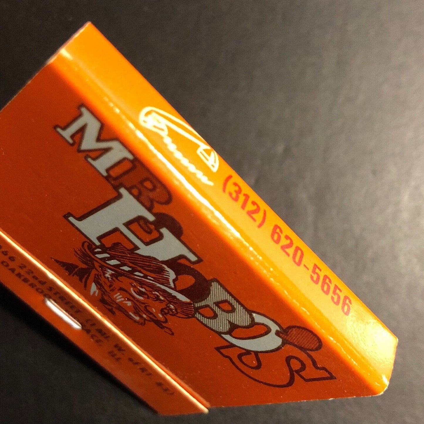 Mr. Hobo's Restaurant Oakbrook Terrace, IL Full Matchbook c1977-80's Scarce