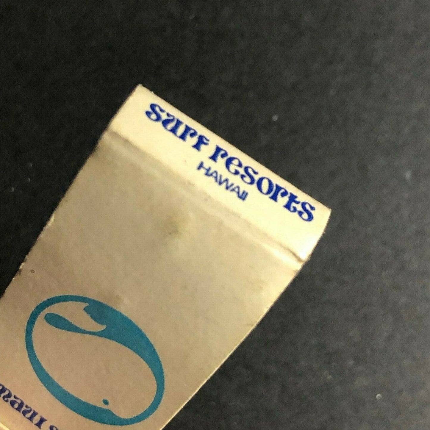 c1970's-80's Pair of Vintage Used Slim Matchbook Maui Surf Kaanapali Beach