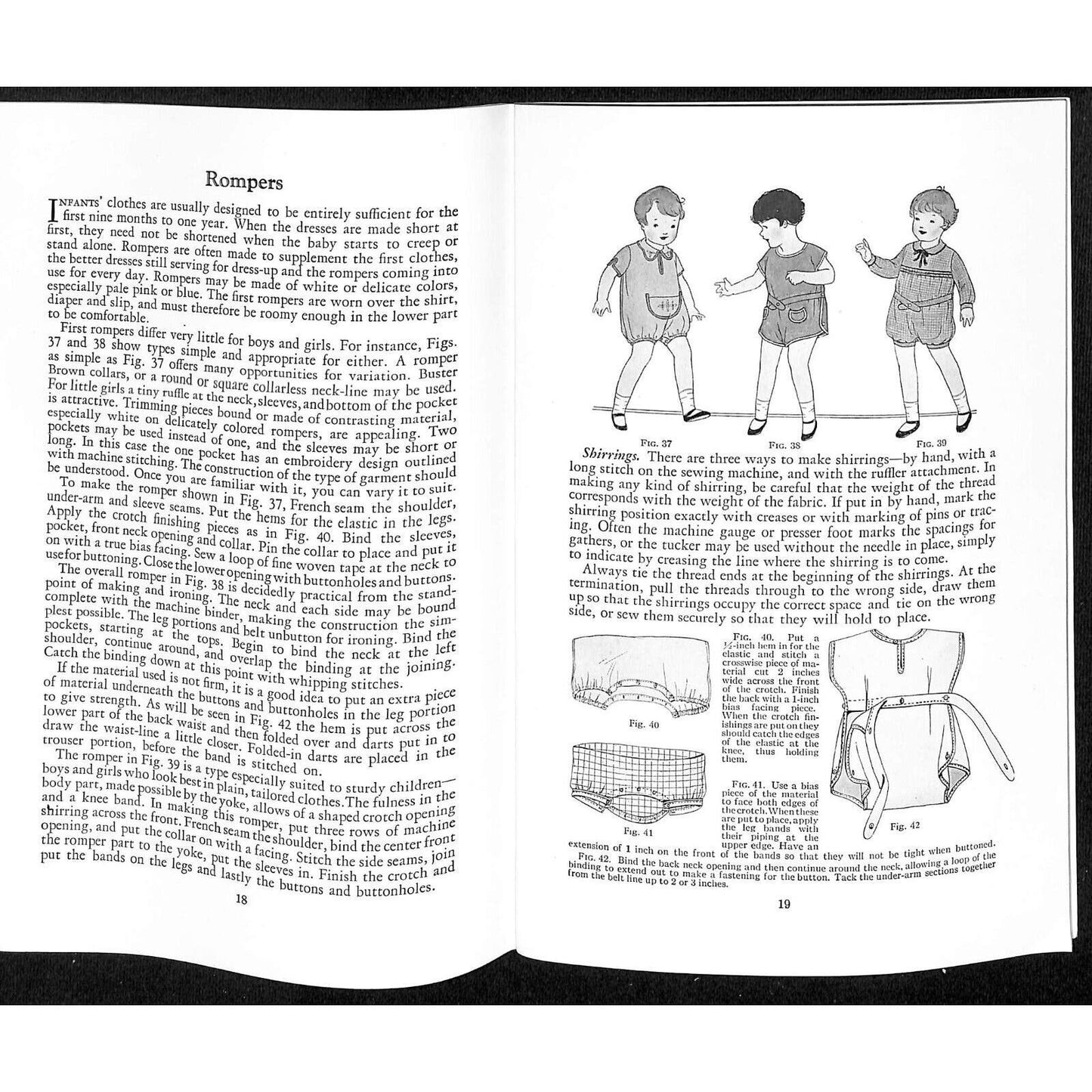 How to Make Children's Clothes - The Modern Singer Way 1930 Booklet 64pp VGC