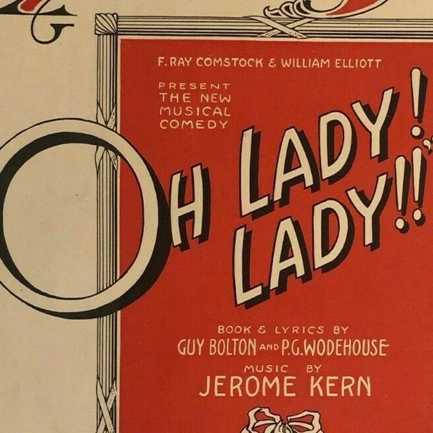 Vintage WWI Sheet Music "When the Ships Come Home" from "Oh Lady! Lady!!" Kern