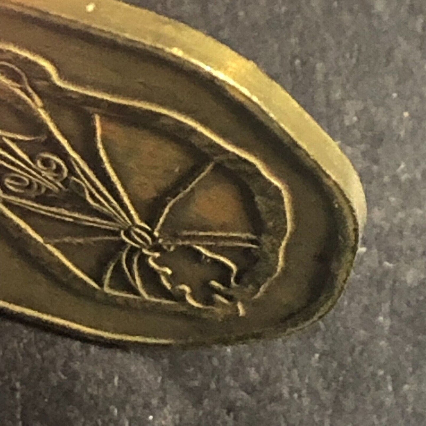 Pakistan Token Brass 21mm