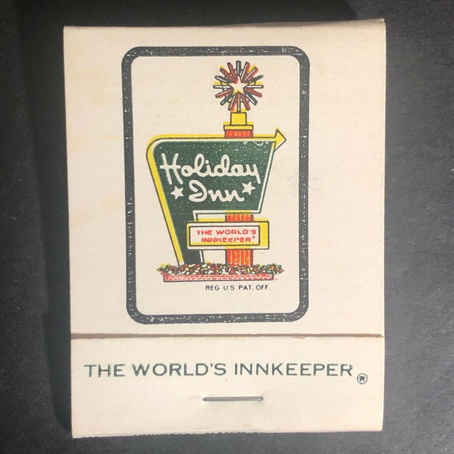 Vintage c1970's Full Matchbook "Holiday Inn" Holidex Computer Grand Junction