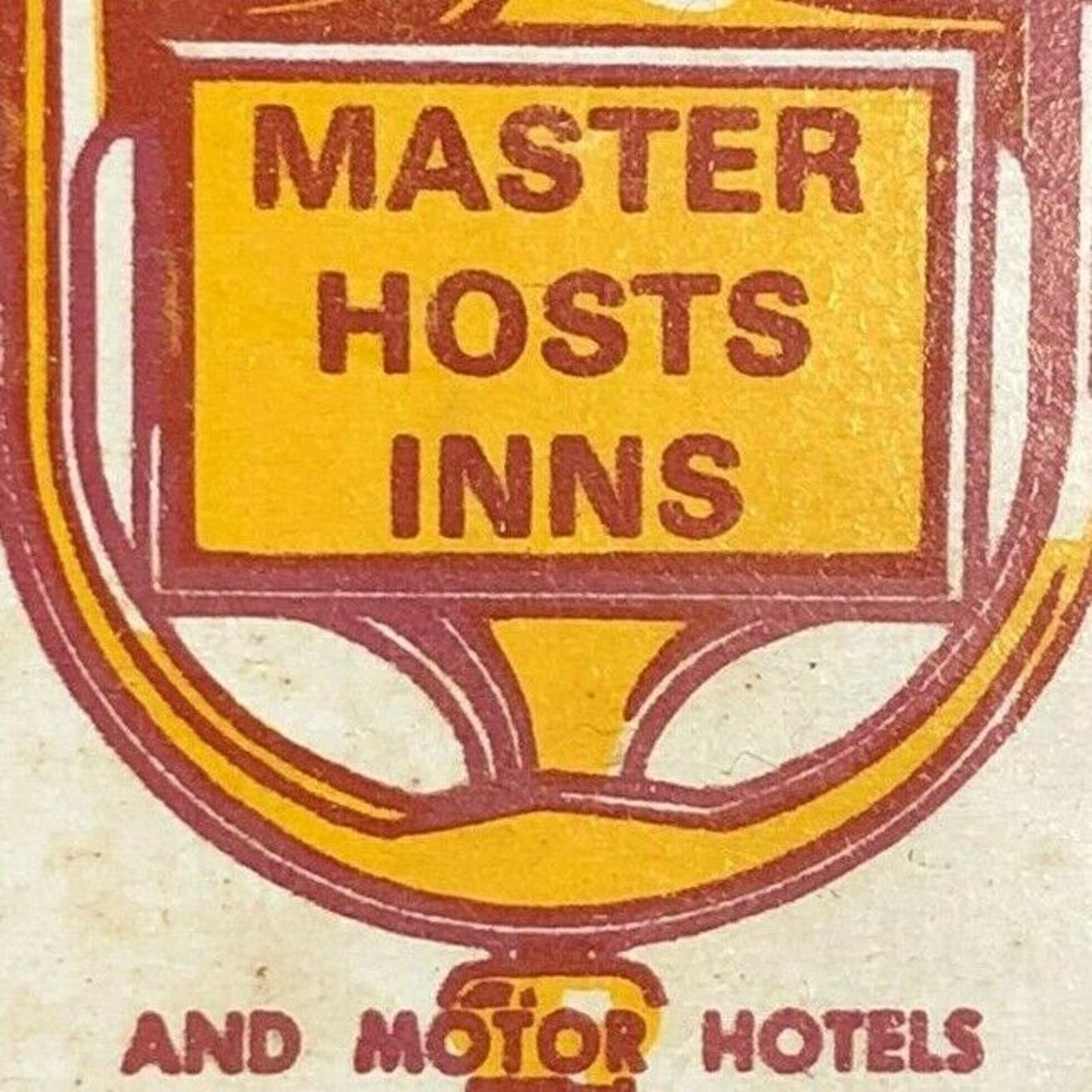1960's-70's Full Matchbook - "Clover Inn & Restaurant" "Master Hosts" Santee, SC