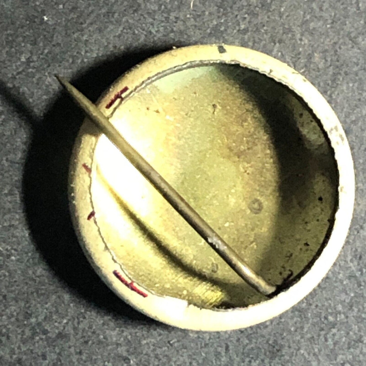 Red Cross 1936 Very Small Steel Pinback Button