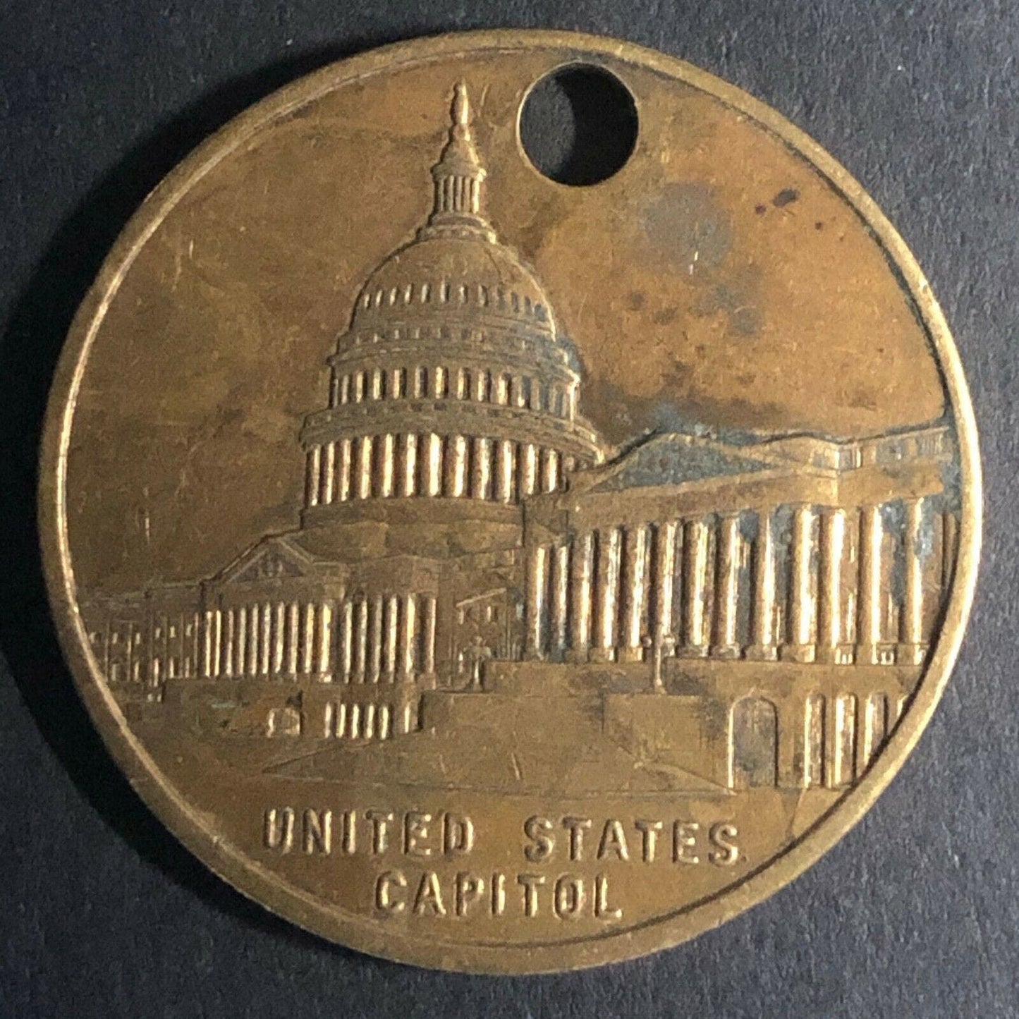 28.7mm "National Capital Sesquicentennial 1950" Token Medallion - Fauver Coll.