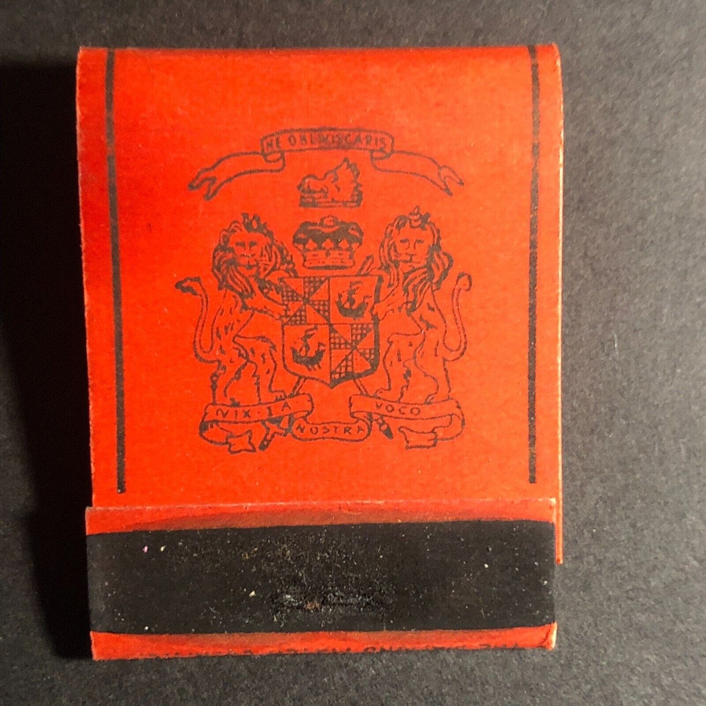 Lake George, NY Stuart Arms Hotel & Restaurant Full Matchbook c1930's-40s Scarce