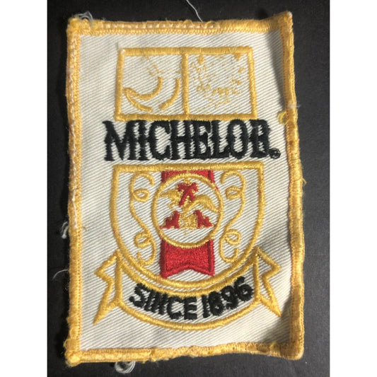 Michelob (Beer) Since 1896 Vintage Embroidered Patch - c1960's-70's