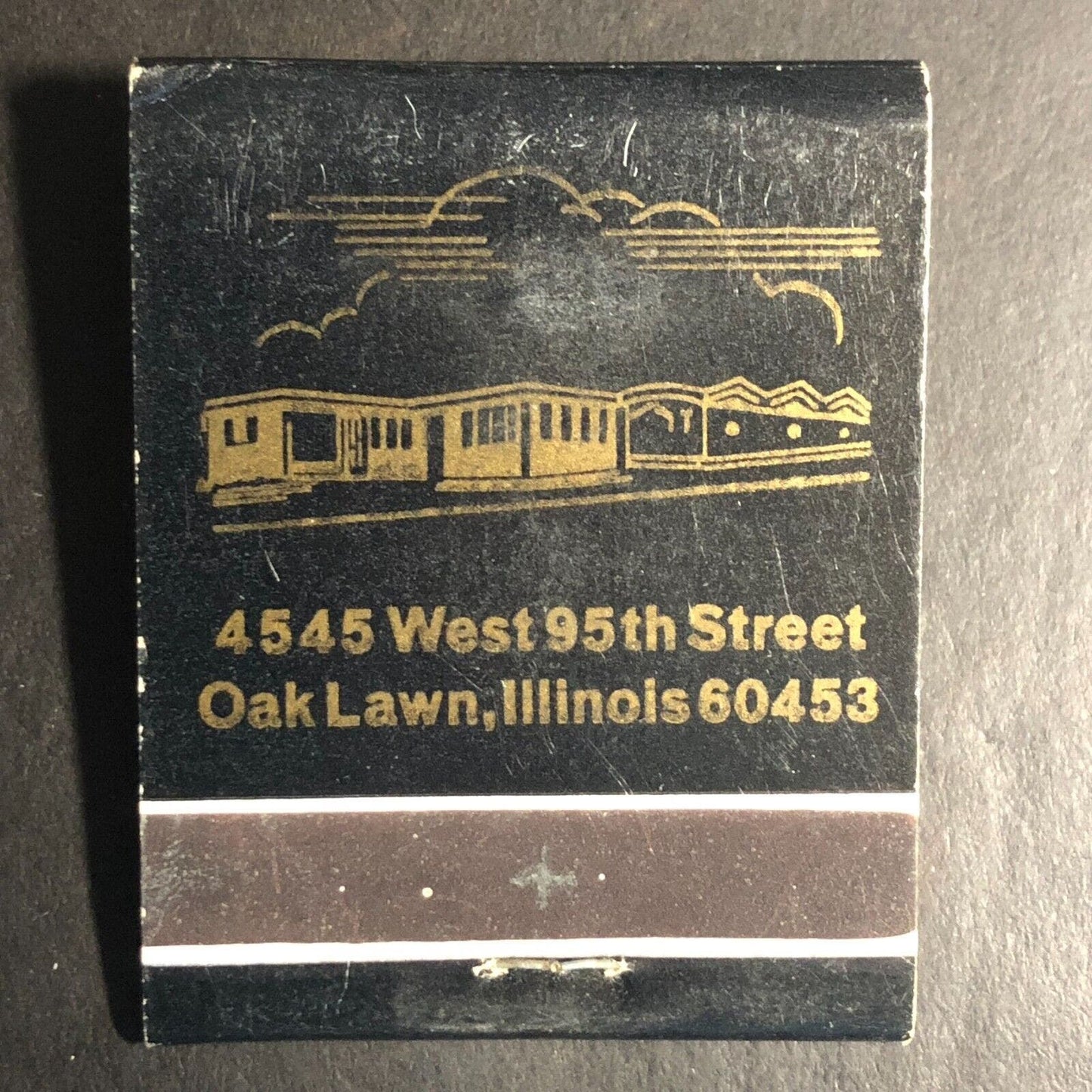 Golden Age Restaurant Oak Lawn, IL Full Matchbook c1974-84