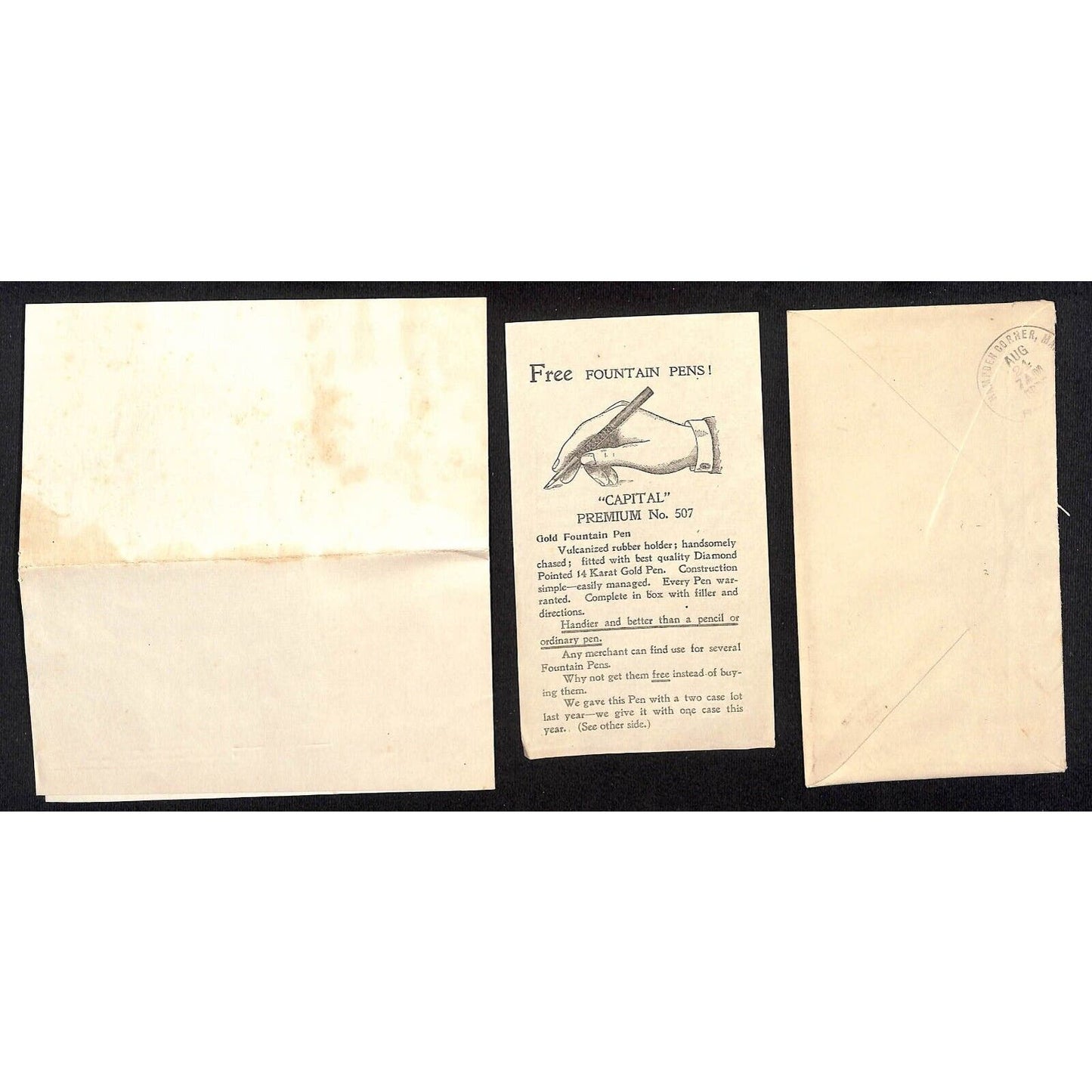 Newburgh ME Amos W. Knowlton* 1906 Libby, McNeil & Libby Food Dunham's Cocoanut