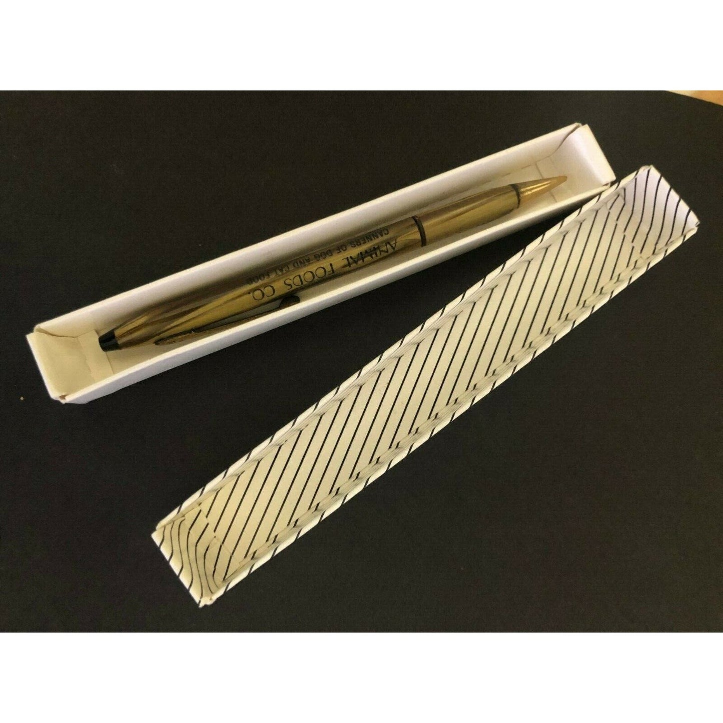 c1940's-50's Animal Foods Co. Houston & San Jose Mechanical Advertising Pencil