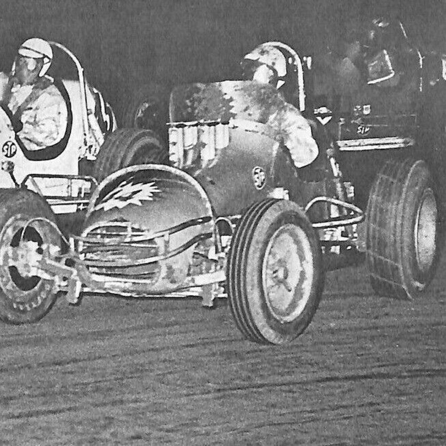 Scarce 9/24 1966 Sprint Car Auto Racing CRA Program Ascot Park Gardena 16pp.