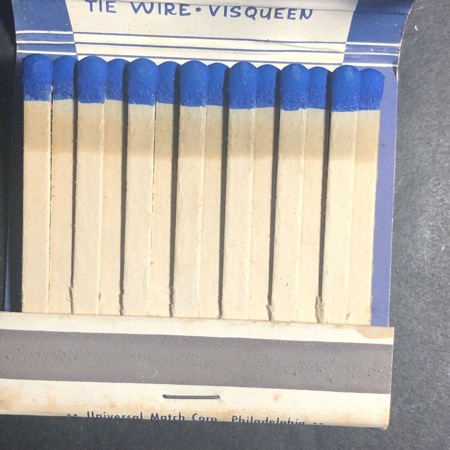 60's-70's Full Matchbook "Brocker Reinforcing Steel Fabricator" York, PA