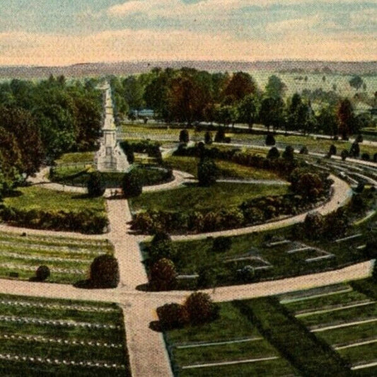 "The Soldier's National Cemetery, Gettysburg, PA" - Vintage Postcard NP