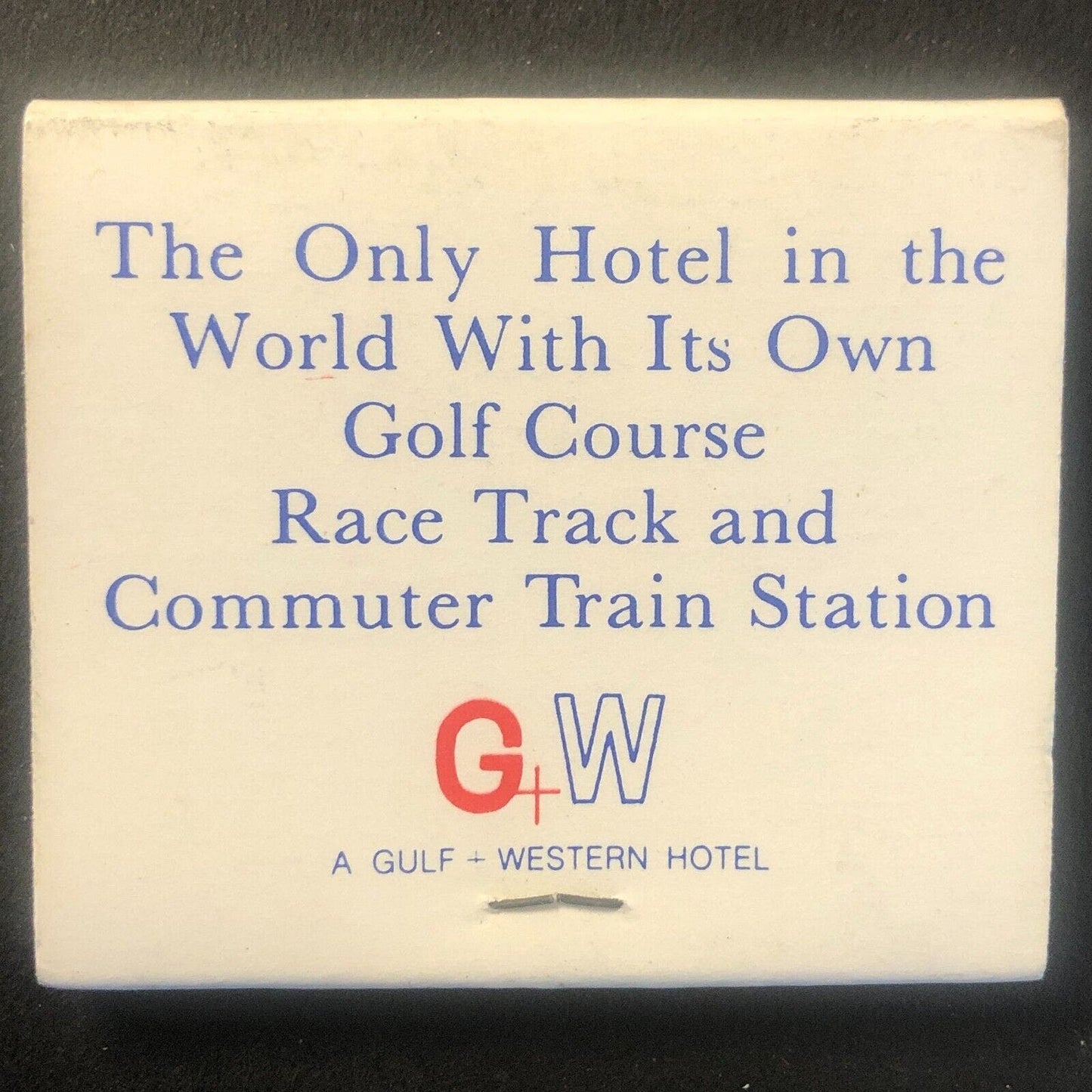 Arlington Park Towers Hotel Chicago Full Vintage Matchbook c1967-73 VGC