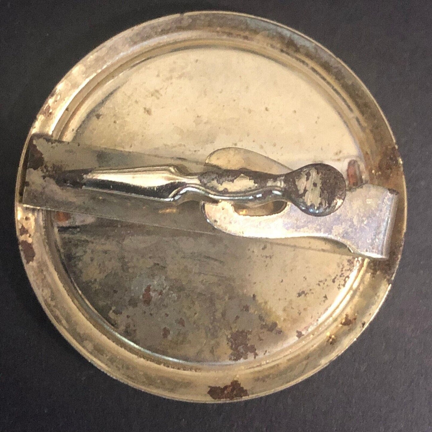 Lions International Florida / Los Angeles 1965 Chromed / Plastic Pinback 42mm