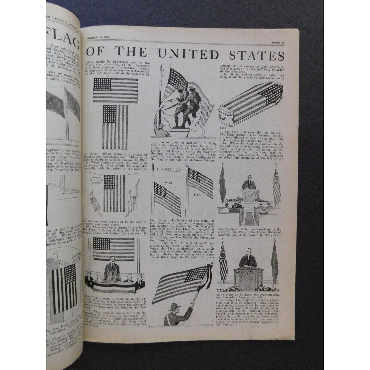"The American Legion Weekly" Aug 29 1924 - 22 pgs.