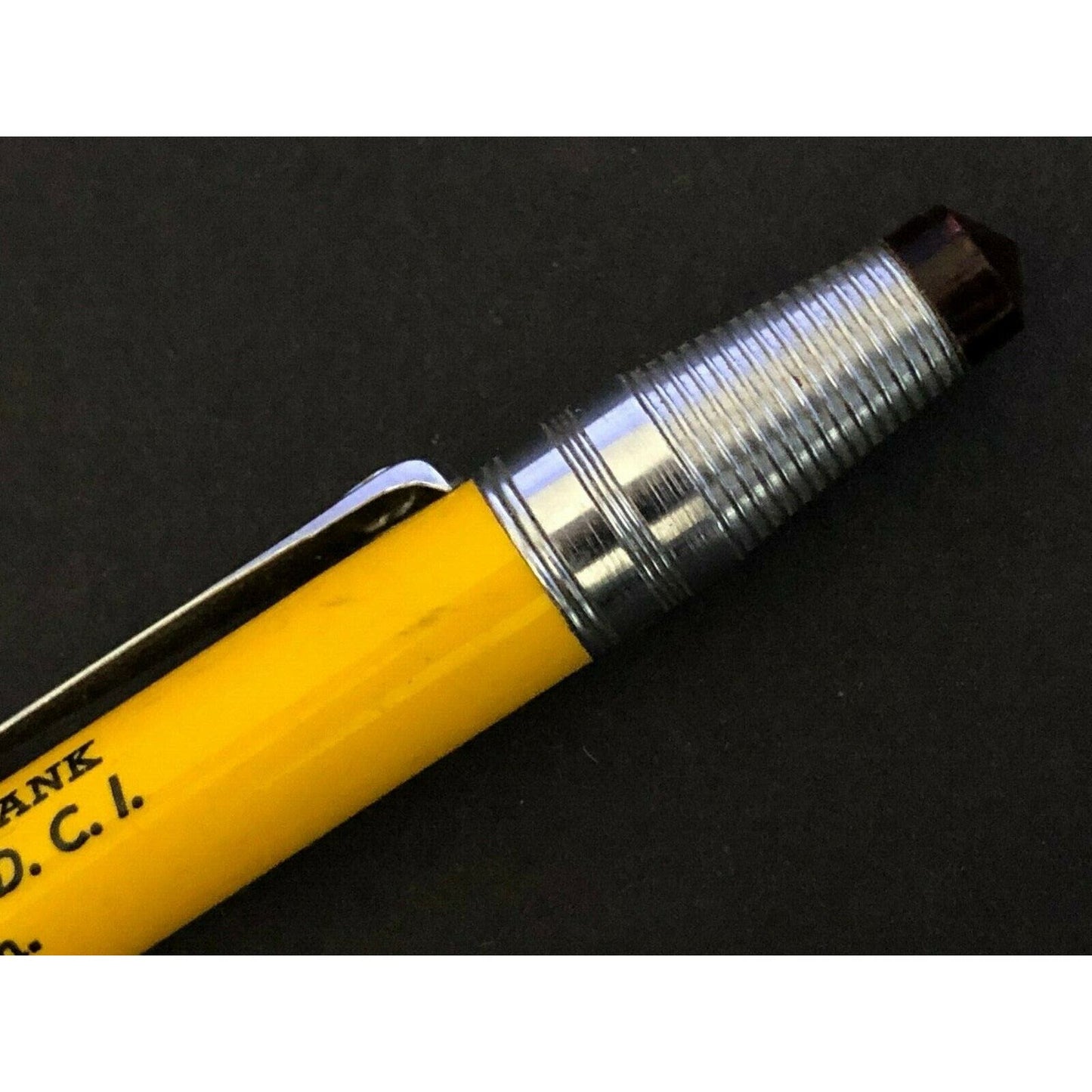 c1940's-50's "Rose Hill State Bank" Rose Hill, KS Mechanical Advertising Pencil
