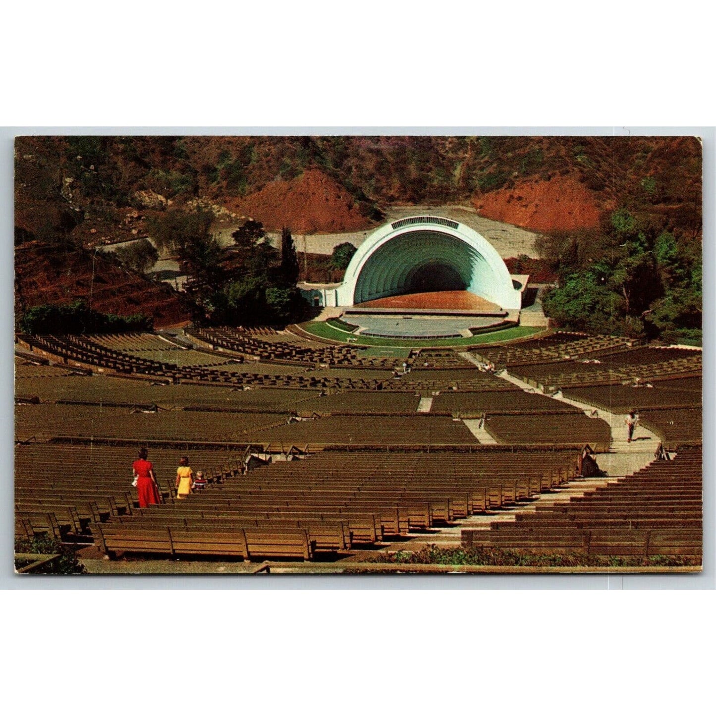 Vintage PPC Hollywood Bowl Postcard - "Symphonies Under the Stars"