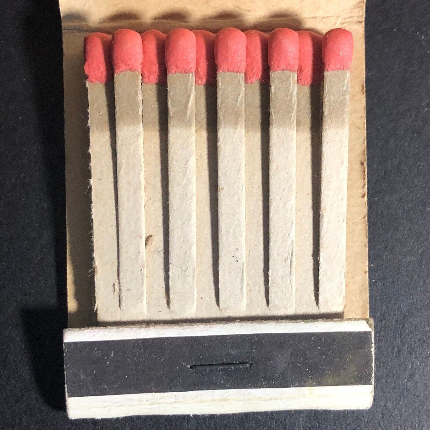 C and C Buff Co. Buffing Polishing Wheels Matchbook c1960's Full 20-Strike VGC