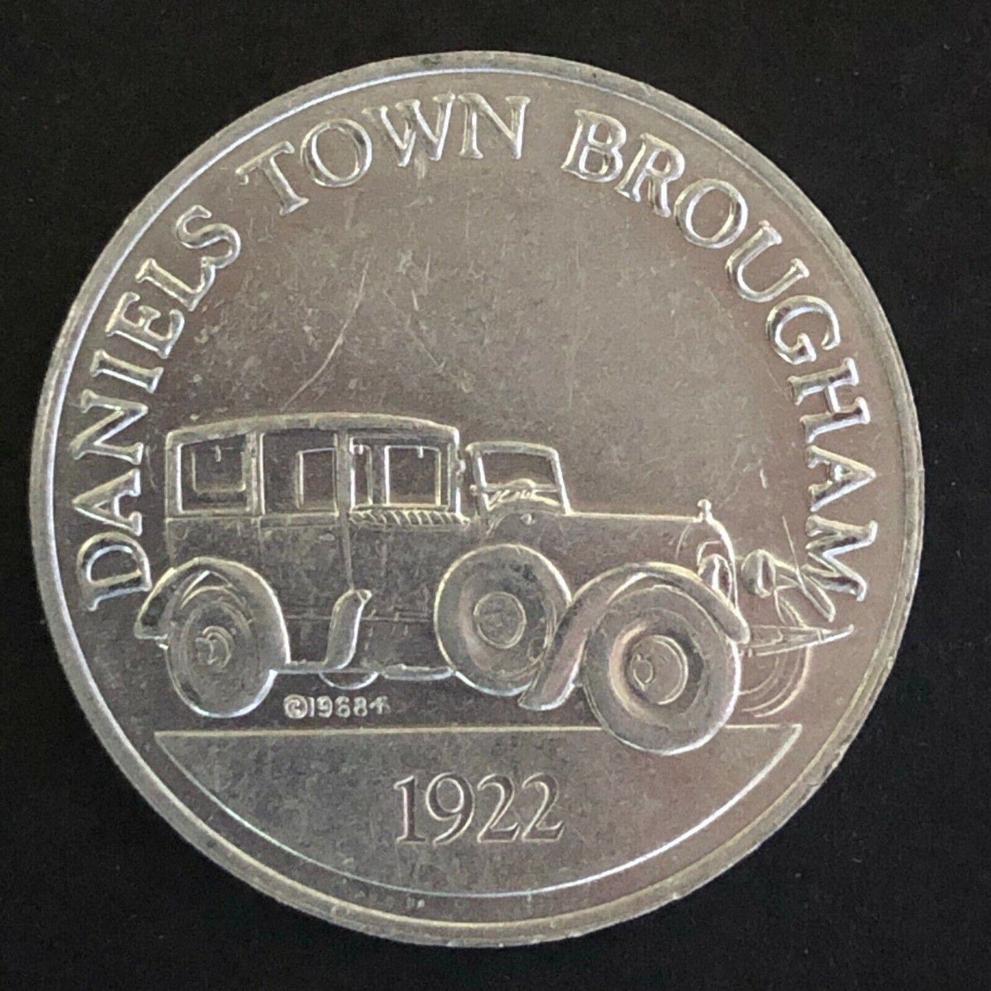 1968 26mm Aluminum Sunoco Auto Series 1922 Token - Fauver Collection