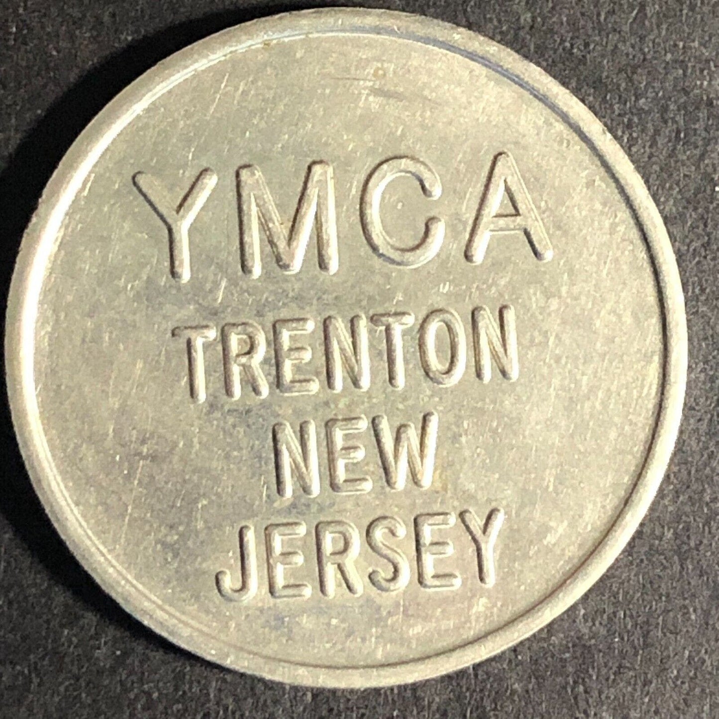 YMCA Trenton New Jersey WM Token 25.35mm Scarce