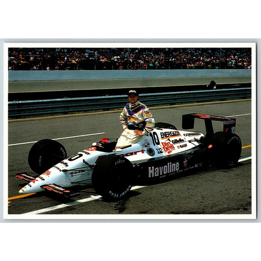 c1991 Indy 500 - Michael Andretti - Motor Speedway NOS 4" x 5 3/4" Postcard