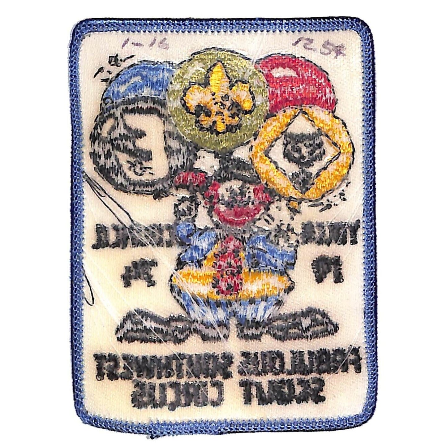 BSA Patch 1974 Yucca Council Fabulous Southwest Scout Circus Clown - Scarce