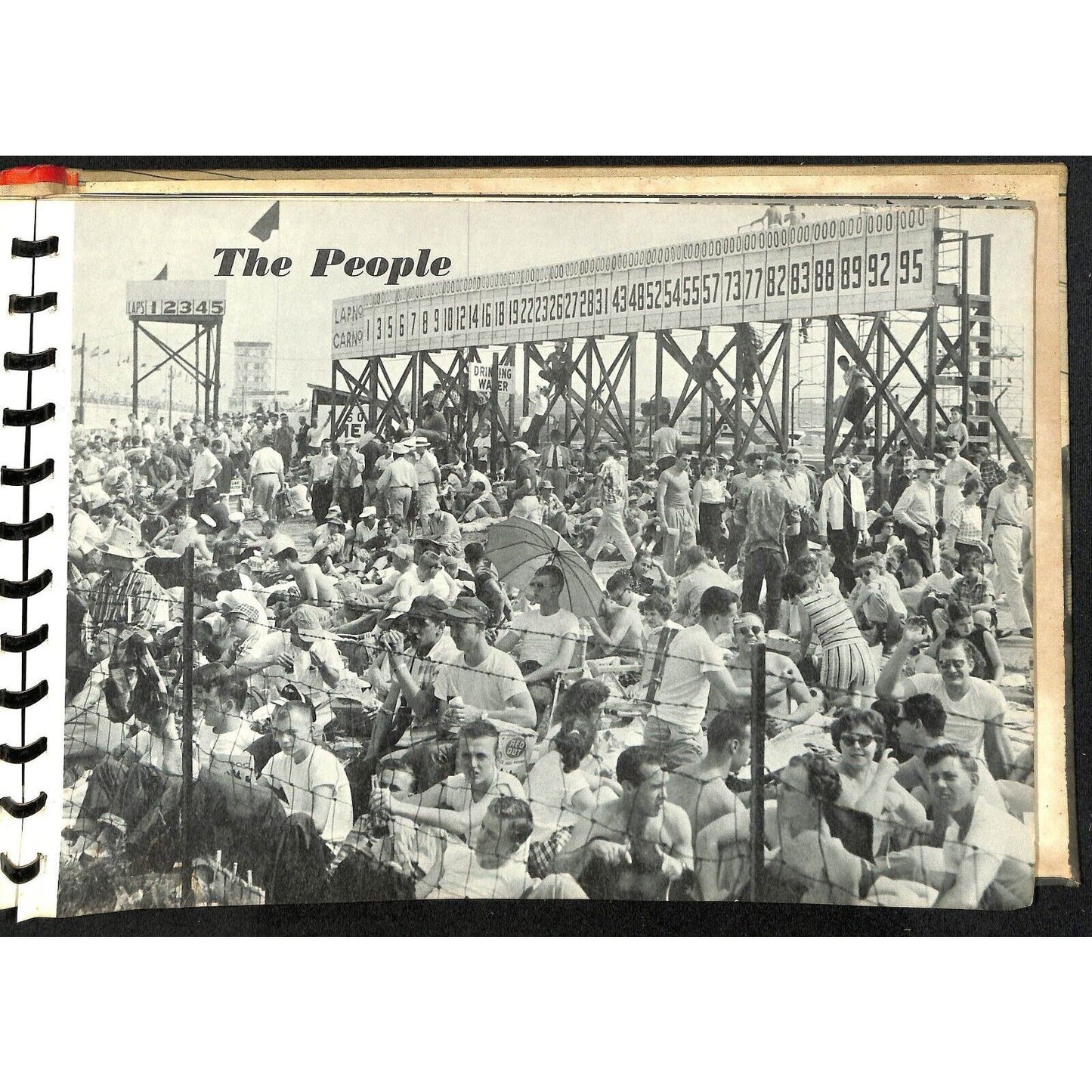 1958 Bob Verlin & Angelo Angelopolous "The Race" 70pp Photobook 10" x 13"
