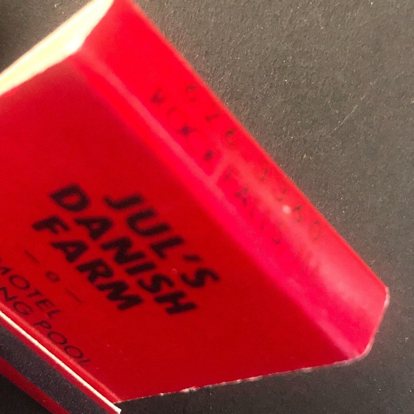 Jul's Danish Farm Motel Rock Falls, IL Vintage Full Matchbook c1960's-73 Scarce