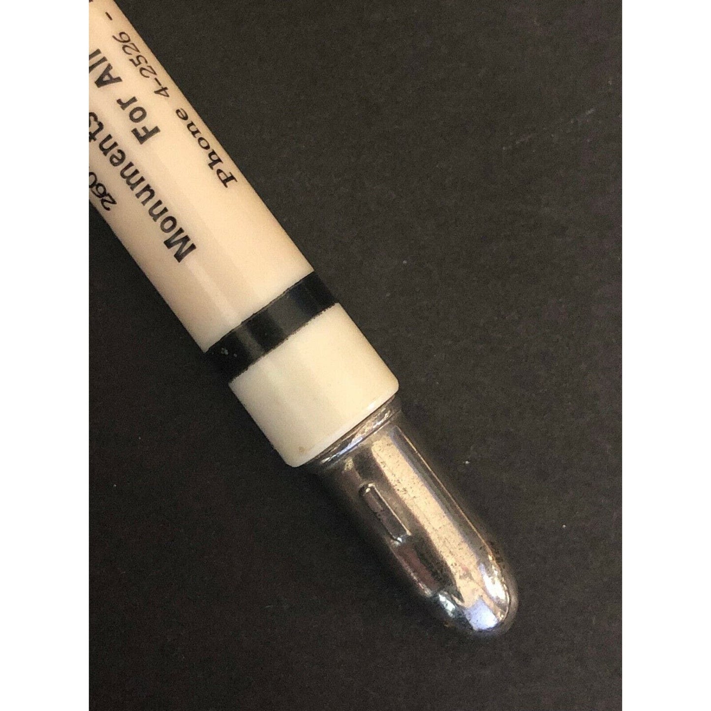 c1930's-40's "Turner Marble & Granite Tamps, FLA" Advertising Bullet Pencil