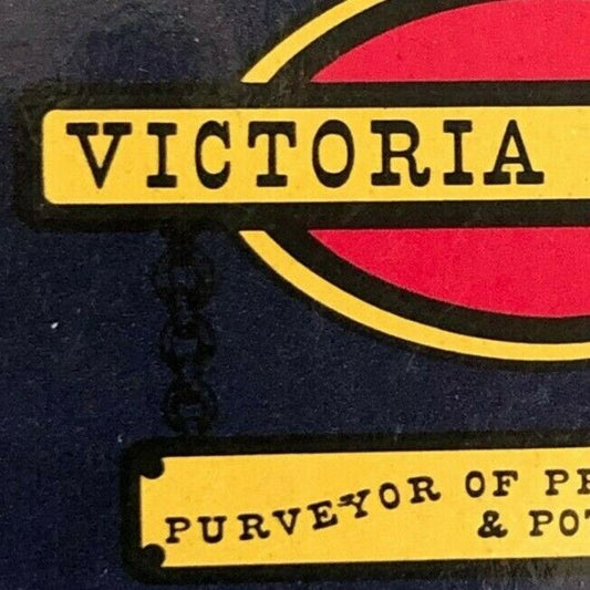c1990's Vintage Wooden Matchbox / Matchbook "Victoria Station" Many US Cities