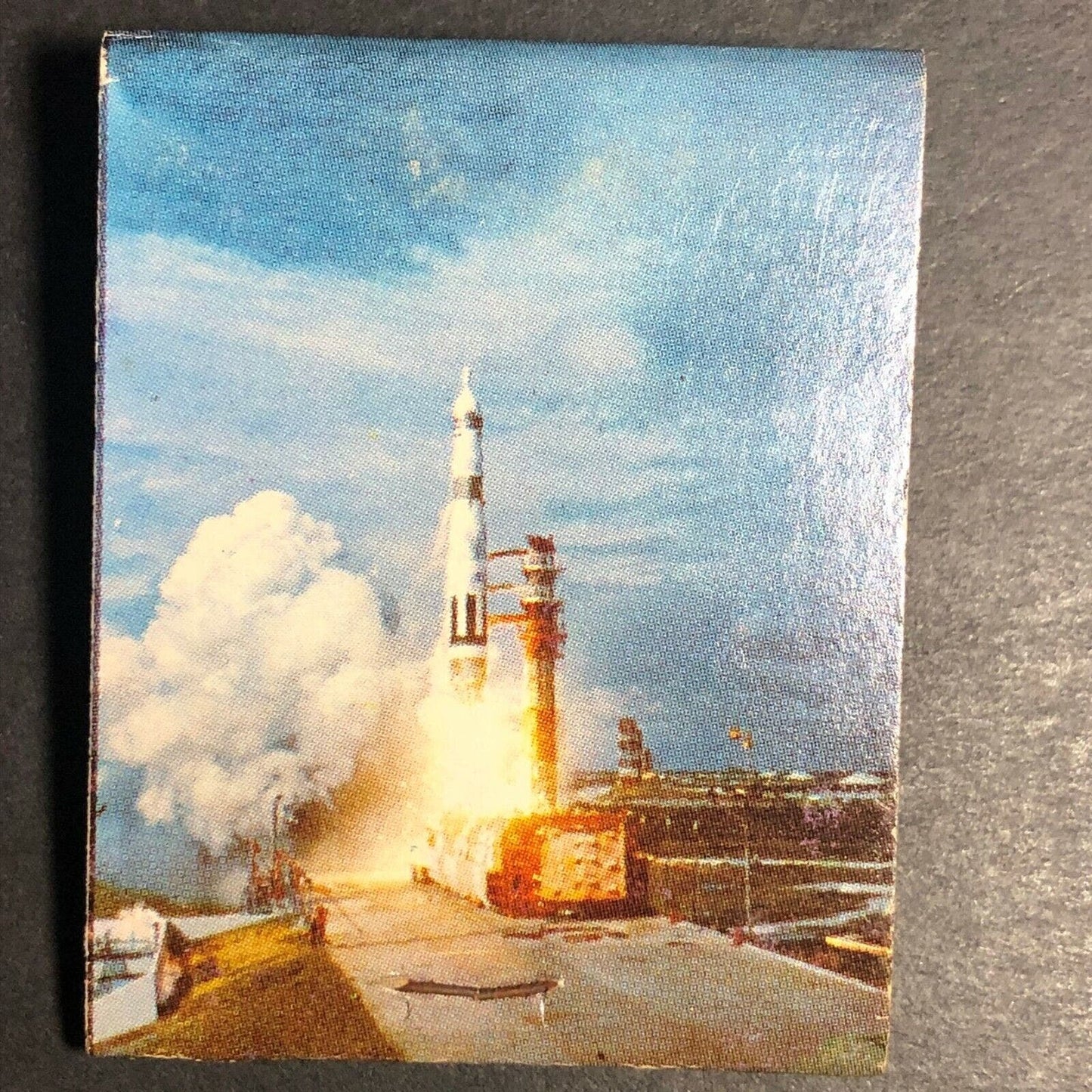 1970's Full Matchbook Apollo Liftoff "Como Printing" Meriden. CT