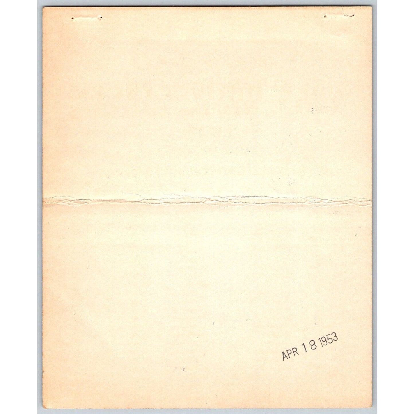 1940 Cole Bros Circus Route Card WA OR CA NV