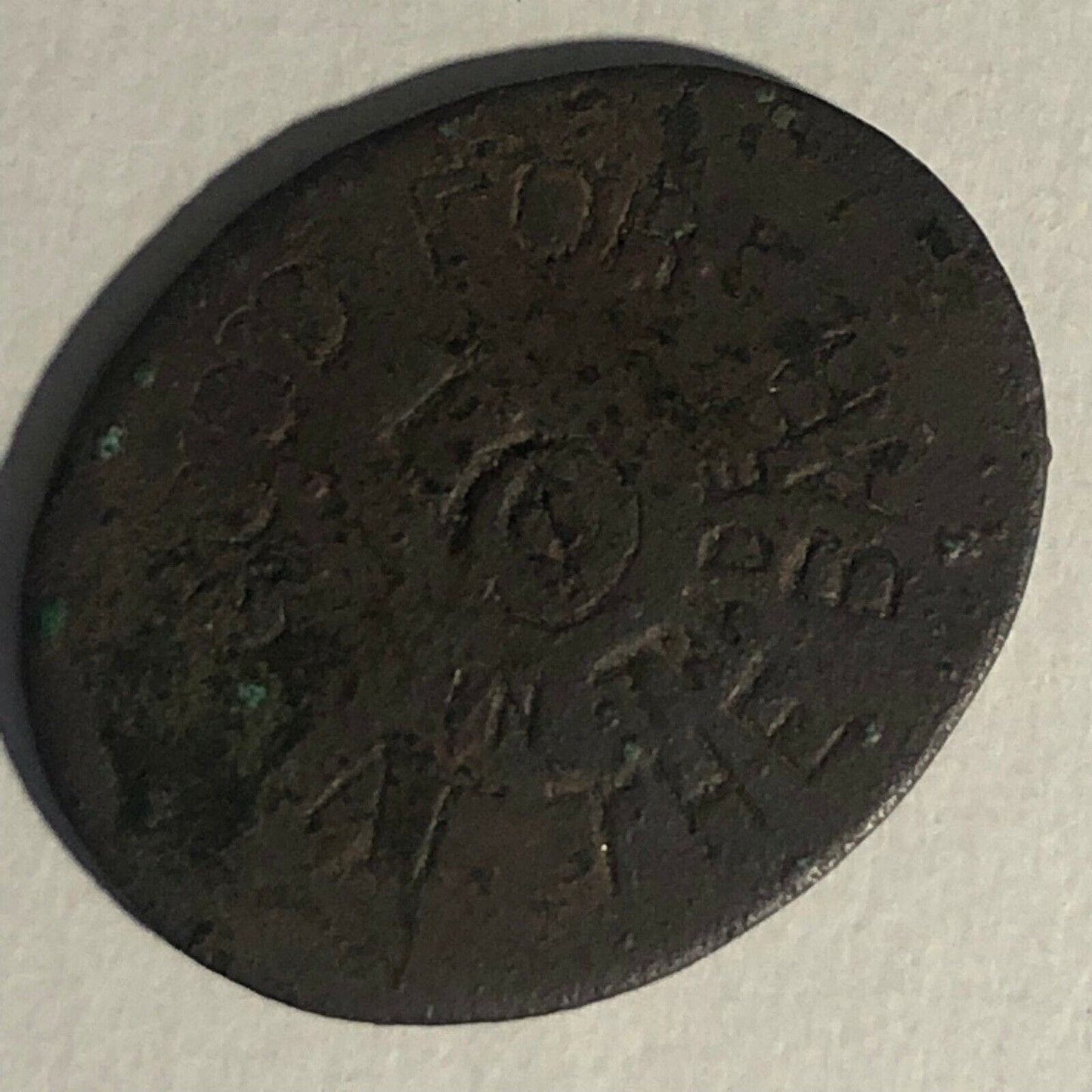 A. Schielin G/F 5c In Trade At The Bar Oval Token 25.4mm Scarce Maverick