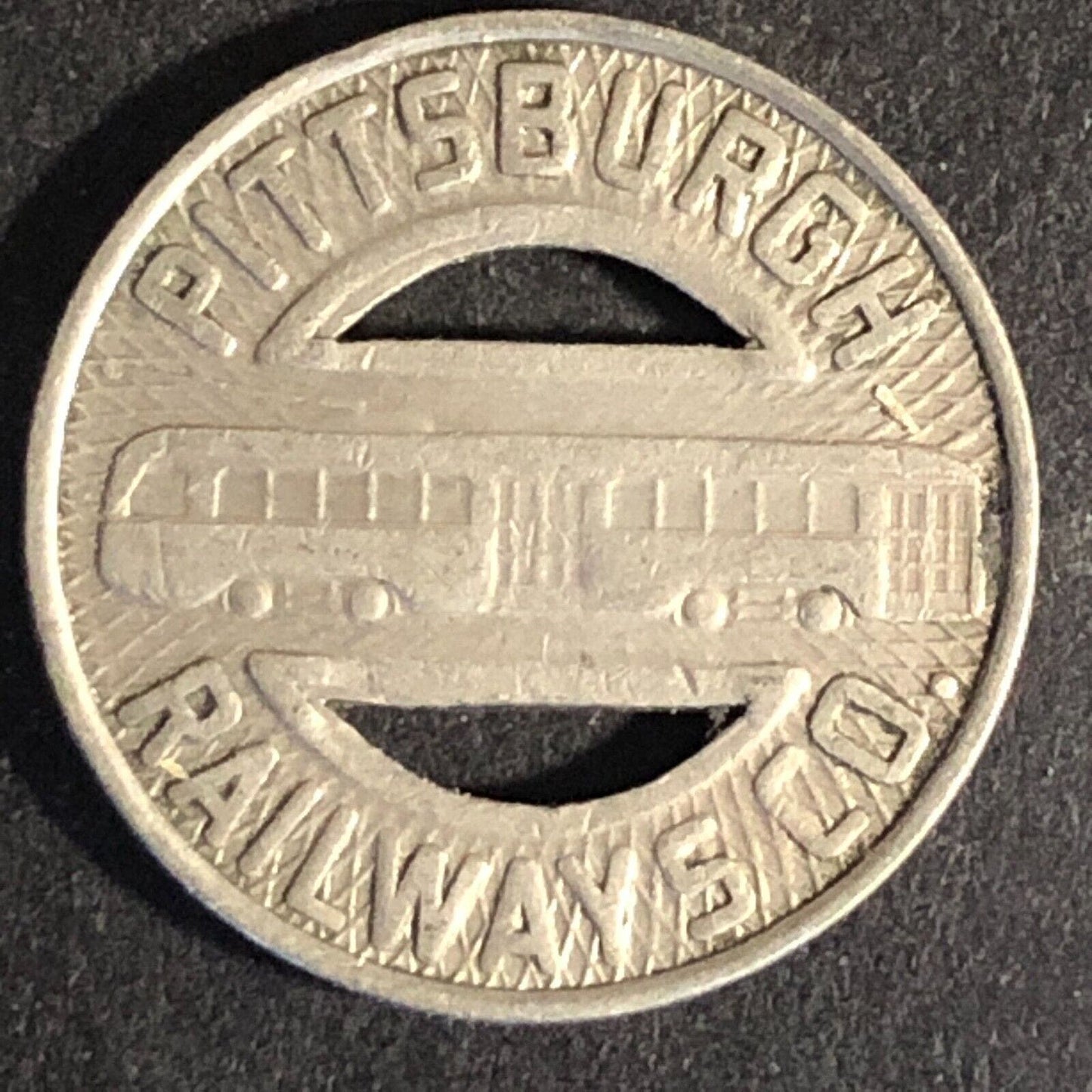 Pittsburgh Railways PRC (PA) WM Transit Token Fare Wings - 20mm