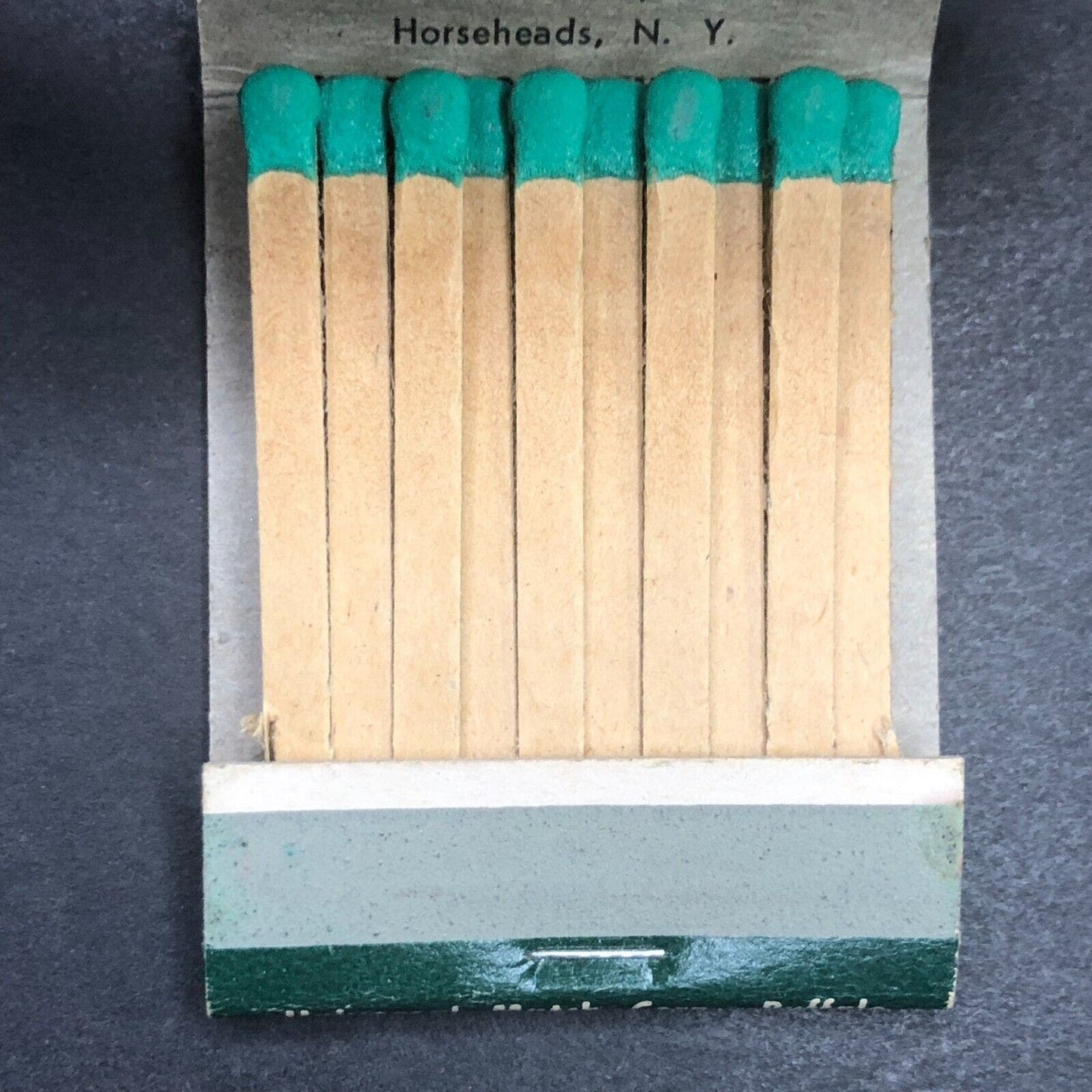 Elmira Bank & Trust Company NY Full Matchbook c1950's Scarce VGC