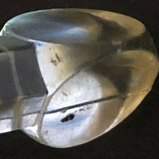 c1970's-80's Pair of Magnetized Pen & Pencil w/ Clear Tri-shaped Prizm Tops