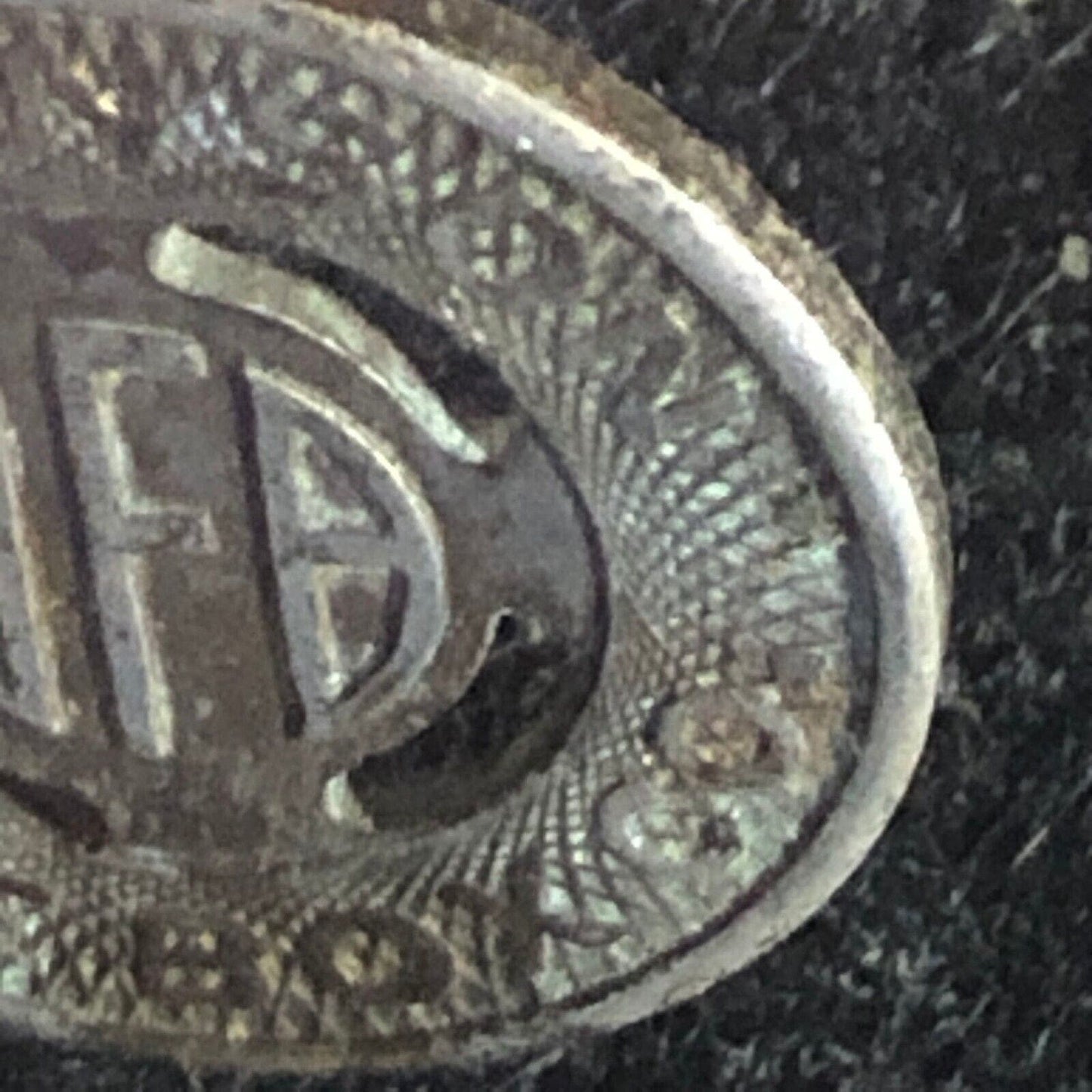 Johnson Fare Box Co. JFB - Manufacturer's Sample G/F One Fare Token 16mm Scarce