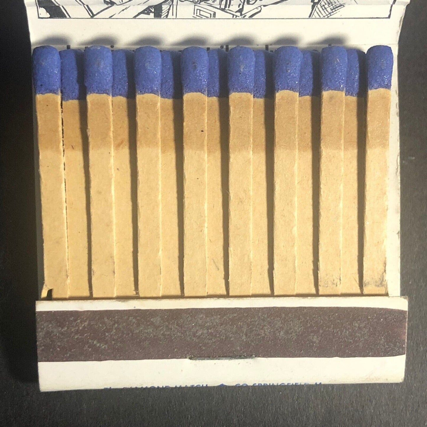 New York Central Railroad "The Explorer" Full 30-Strike Matchbook c1956 VGC