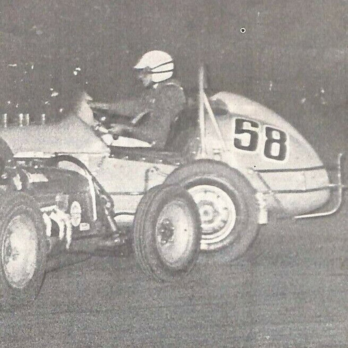 Scarce 7/23 1966 Sprint Car Auto Racing CRA Program Whiteman Speedway 16pp.