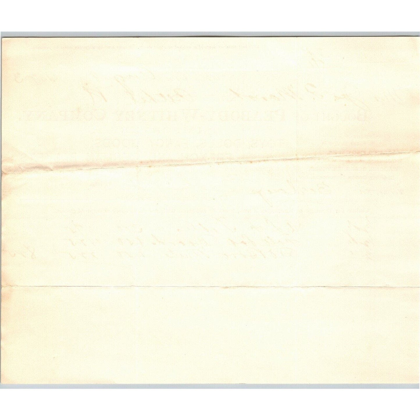 Boston, MA Peabody & Whitney Fancy Goods 1893 Billhead JP Marsh Bethel, VT