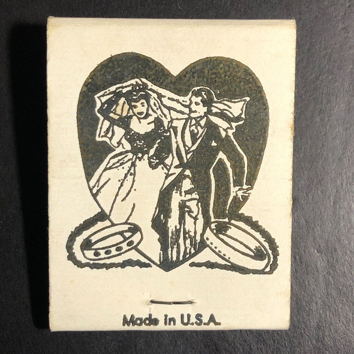 Catania's Jolly Club Restaurant Chicago Matchbook c1963-73 Very Scarce